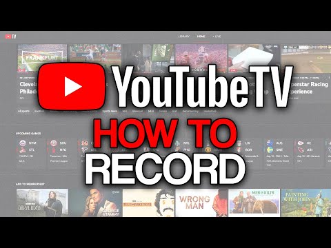 How to Record on YouTube TV (2025) - Full Guide