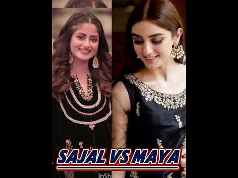 Sajal Ali Aur Maya Ali Ki Khubsurati Mein Hai Kya Farq Dekhiye!