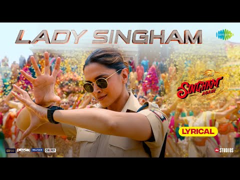 Lady Singham Lyrical Video |Singham Again|Ajay,Akshay,Ranveer,Kareena,Deepika,Tiger,Ravi,Kumaar