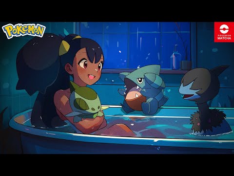 【ポケモンBW/BGM】ソウリュウシティ（ホワイト）/ 『お風呂で今日も１日お疲れさま』