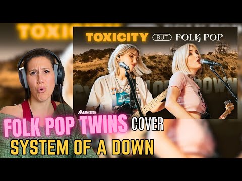 Folk Pop Twins Cover System of a Down on the Spot | @MusoraOfficial @Fionnband #reaction