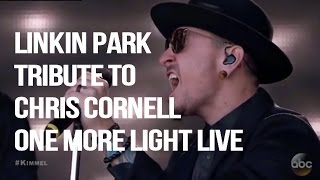 Linkin Park tribute to CHRIS CORNELL - 'One More Light'   #LegendChester #RipChester