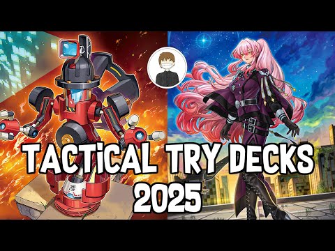 TACTICAL TRY DECKS 2025! Exosister & Rescue-Ace SUPPORT IS COMING!