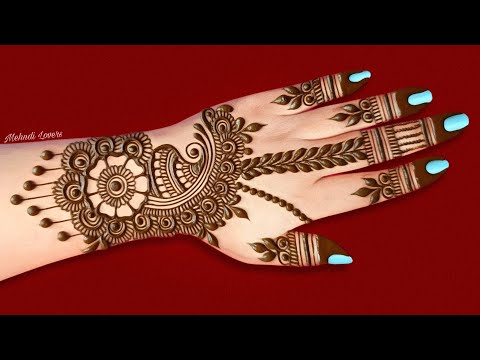 Very Easy mehndi designs | mehandi ka design | mehandi design | mehandi | cone design | mehdi design