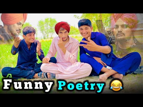 Sidhu Moosewala funny 🤣 Poetry | New special comedy video