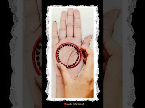 Very Easy Bengals Mehndi Design Trick#mehandidesign #youtubeshorts#mehandi#easymehndi#viral#viewers