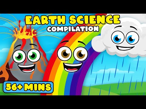 COOLEST Earth Science Facts: All About Rainbows, Volcanoes & More! | Compilation For Kids | KLT