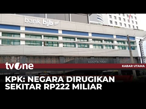 Dirut dan Sekretaris Bank BJB Ditetapkan sebagai Tersangka Kasus Korupsi Promosi Bank BJB | tvOne