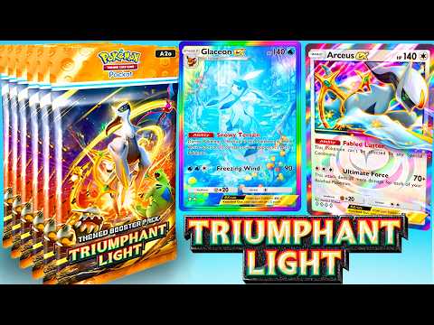 NEW Triumphant Light Set in Pokemon Pocket!