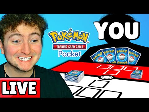 *LIVE* Viewer Games | Pokemon Pocket Stream!