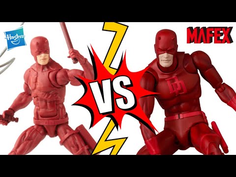 DAREDEVIL: Who Did It Better? - Medicom Toy (Mafex) or Marvel Legends (Hasbro) MARVEL