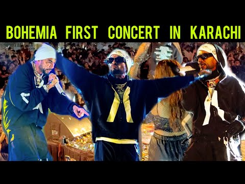 Bohemia Concert in Karachi Pakistan - Bohemia Rap Songs - Bohemia Full Show