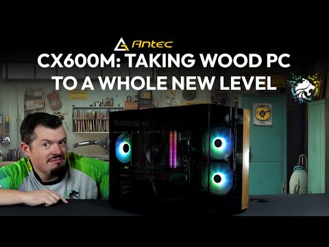 Taking WOOD PC a Little too SERIOUSLY - Antec CX600M Wood Review