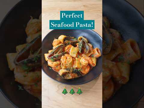 How to make a Seafood Pasta for Christmas Eve! #christmasrecipes #seafoodrecipes #pastarecipe