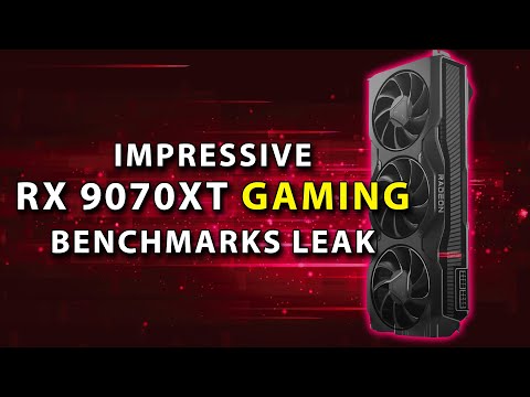 IMPRESSIVE: RX 9070 XT GAMING Benchmark & Full Specs Leak