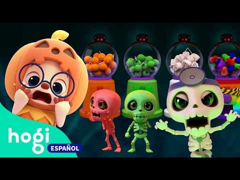 ¡Bu!⭐️Especial de Halloween para Niños⭐️🎃Aprende Colores con la Tienda de Dulces | Hogi en español