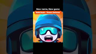 RaidRush🚀💥 New name New game TOWER DEFENSE: Available on iOS/Android #shorts #towerdefense #gaming