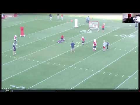 Former UCONN TEs Coach John Marinelli - QB RPO Drills