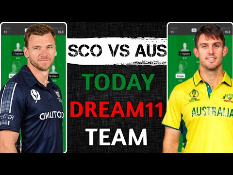 SCO vs AUS Dream11 Team, SCO vs AUS Dream11 Prediction, SCO vs AUS Dream11: Fantasy Tips, Analysis