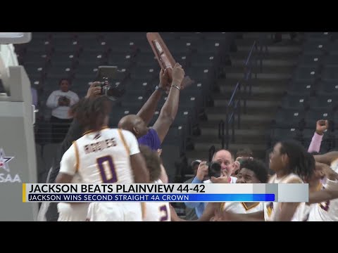 Jackson Boys Repeat as Class 4A Basketball State Champions