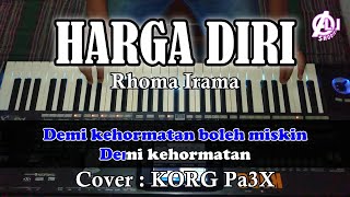 HARGA DIRI - Rhoma Irama - Karaoke Dangdut (COVER) KORG Pa3X