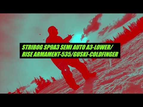 STRIBOG SP9A3 SEMI AUTO COLD WEATHER FUNCTION TEST, COLDFINGER TRAINING TIME.