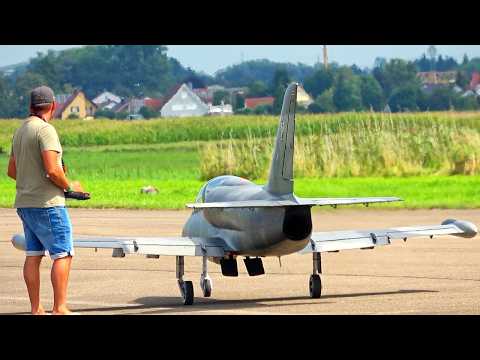 XXXL 80KG L-39 ALBATROS RC TURBINE JET FLIGHT DEMONSTRATION