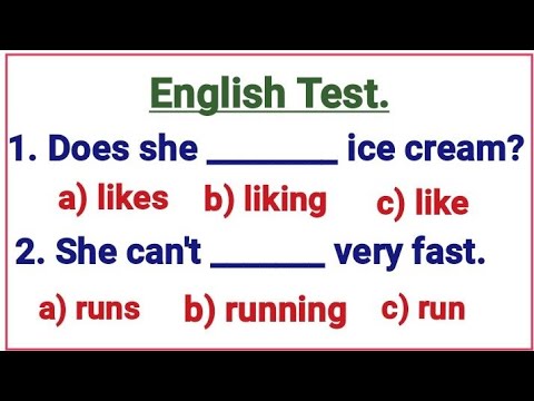 English Grammar Test ✍️ Present Simple Tense Quiz 📖.