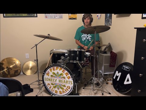 The Beatles - She Loves You - Drum cover