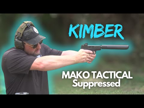 Kimber Mako Tactical with Suppressor