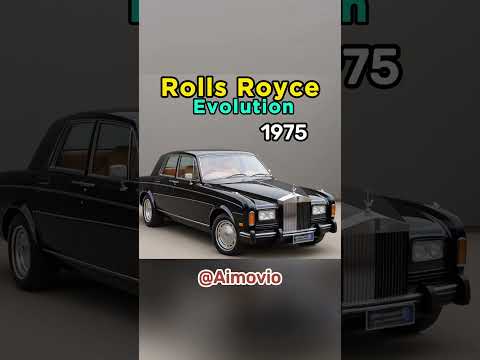 Rolls Royce Evolution 1904 - 2023 #rollsroyce #evolution #ai #artificialinteligence