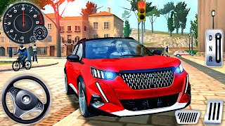 New Luxury SUV Peugeot 208 Driving in Miami City - Taxi Sim 2022 Evolution #4 - Android GamePlay