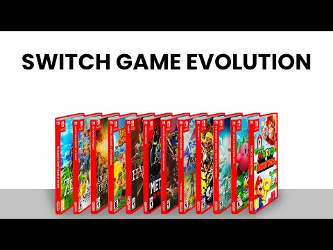 Nintendo Switch Games Evolution (2017-2024)