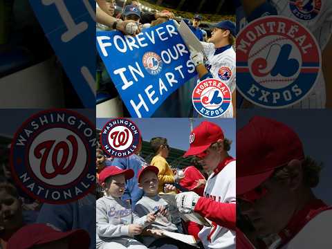 Expos / Nationals First Pitch From Montreal to Washington #mlb #baseball