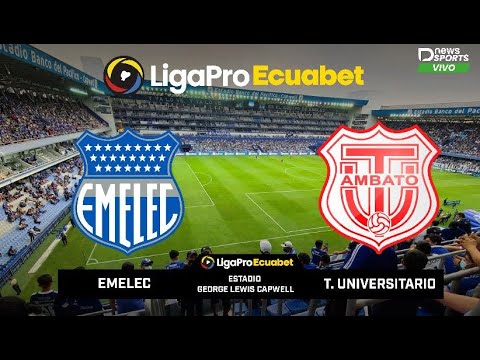 EMELEC VS TÉCNICO UNIVERSITARIO EN VIVO Narración En Vivo