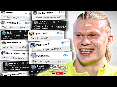 Erling Haaland answers the internet’s most asked questions… 👀 | Erling Haaland Fan Q&A