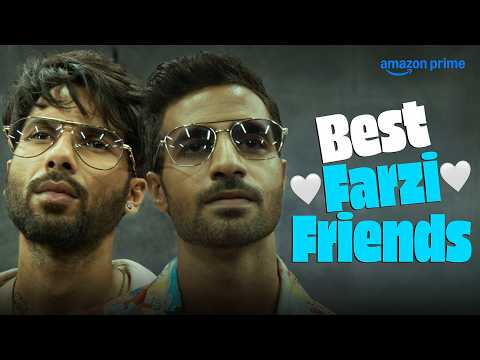 Shahid And Bhuvan's ASLI Friendship | Farzi | Shahid Kapoor, Bhuvan Arora | Prime Video India