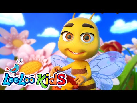 My Little Bee 🐝 | Buzz Along and Learn with Fun Nursery Rhymes 🎶 | Kids Songs by LooLoo Kids