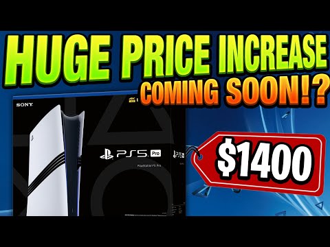 MASSIVE PS5 Pro Price Increase Coming! - Double The Price? - TARRIF INFO!