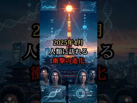 2025年4月、人類に訪れる衝撃の進化【都市伝説 予言 雑学 怖い話 怪談 2025年】【予告編】