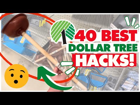 40 BEST KEPT SECRET Dollar Tree Hacks you MUST TRY in 2025 😮 Organizing, Cleaning, DIY, & Decor