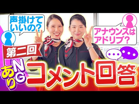 コメント回答してたら最後にCAの本音が見えました…【第二回】