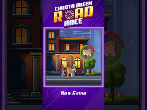 Chhota Bheem Road Race Game #games #kidsgames #race #gameplay