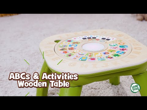 ABCs & Activities Wooden Table | Demo Video | LeapFrog®