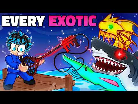 Can I Catch EVERY EXOTIC in 1 Hour? | Fisch