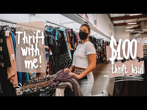 Thrift with me for fall  | $100 thrift haul