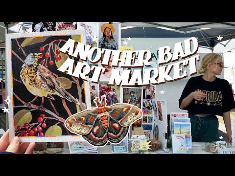 ★ I'M QUITTING ART MARKETS and here's why | nov vlog ★