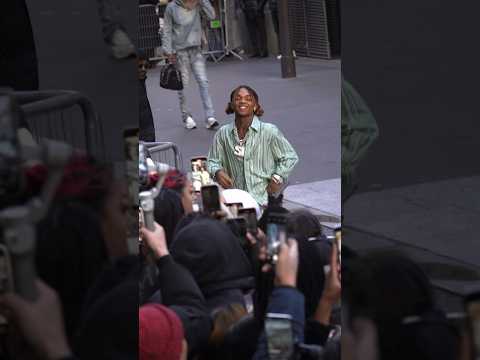 Walking into Paris Fashion Week🚶🏽#amiri #parisfashionweek #fw24 #rap #music #hiphop