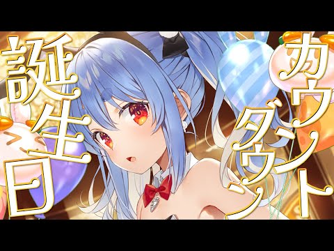 【カウントダウン】ぺこらの誕生日をみんなで迎えよう！！！！！！！ぺこ！【ホロライブ/兎田ぺこら】