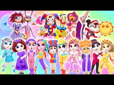 My Talking Angela’m 2 || DIGITAL CIRCUS | New Update || Cosplay Makeover